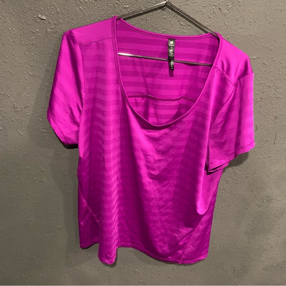 90 Degree By Reflex Purple Short Sleeve Tee